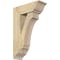 Ekena Millwork Imperial Traditional Rough Sawn Bracket w/ Offset Brace, Douglas Fir, 8"W x 22"D x 34"H BKT0806X22X34IMP01RDF - alternate 1